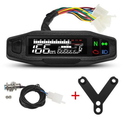 Lcd digital gauge atv - lcd,